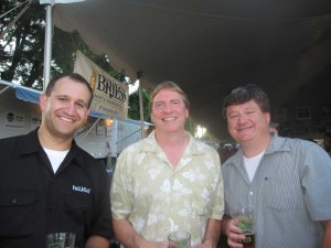 Me Karl Ockert of Bridgeport Brewing and Jamie Emmerson of Full Sail