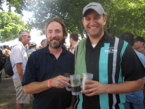 Matt Swihart, Brewmaster at Double Mountain Brewery, and Me