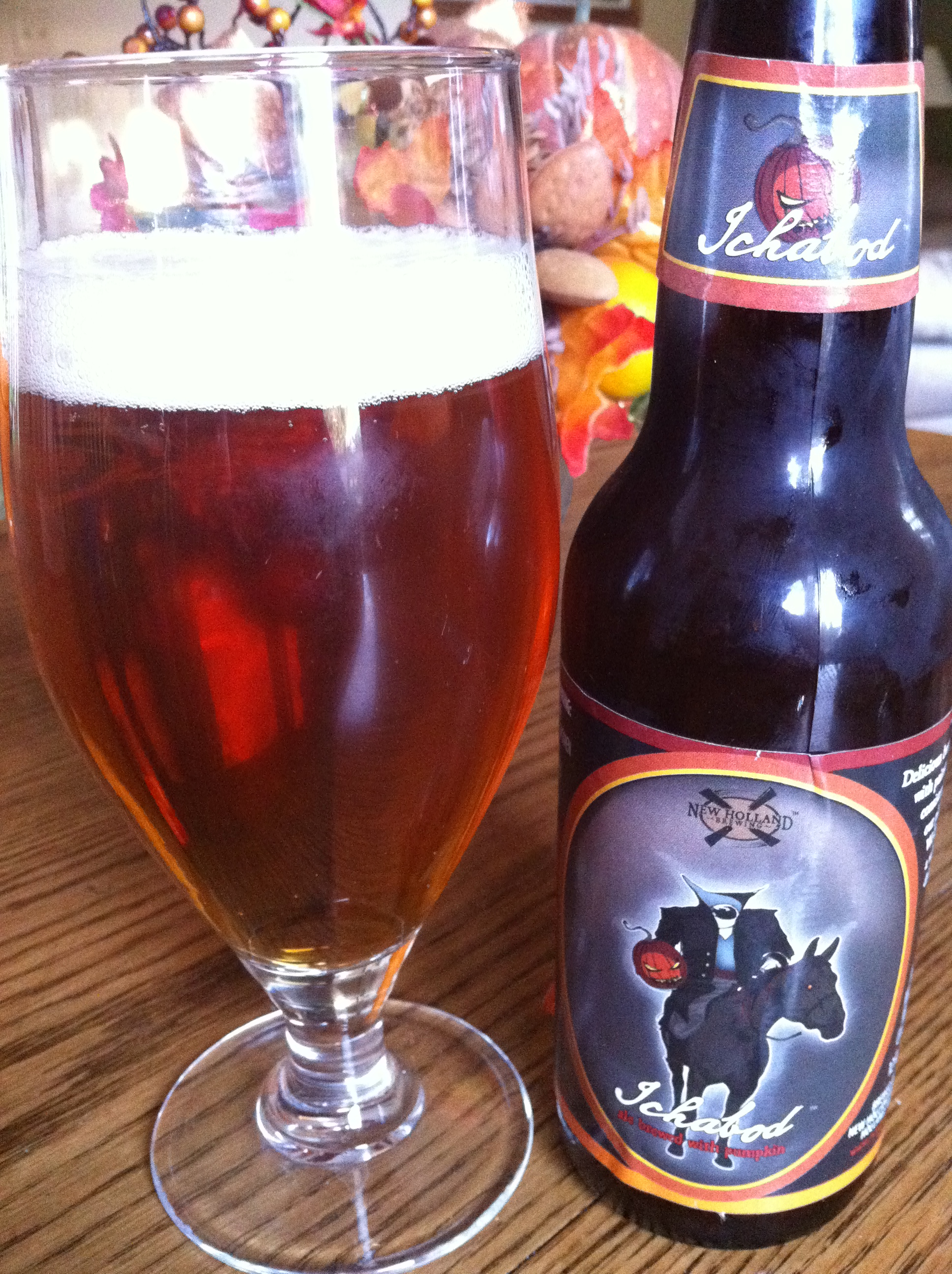 New  Holland Ichabod Pumpkin Beer