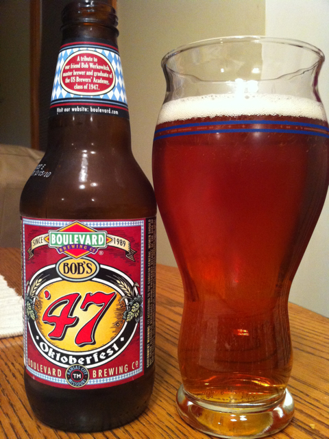 Boulevard Brewing Bob's 47 Oktoberfest