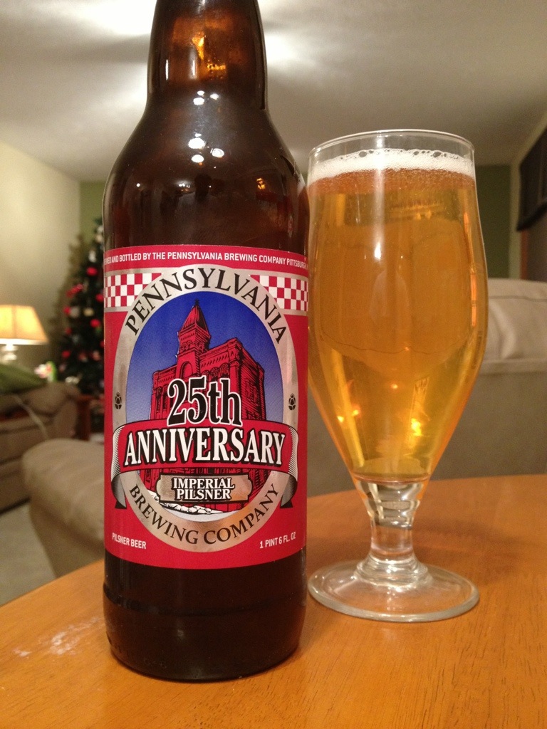 503. Pennsylvania Brewing Co. 25th Anniversary Imperial Pilsner