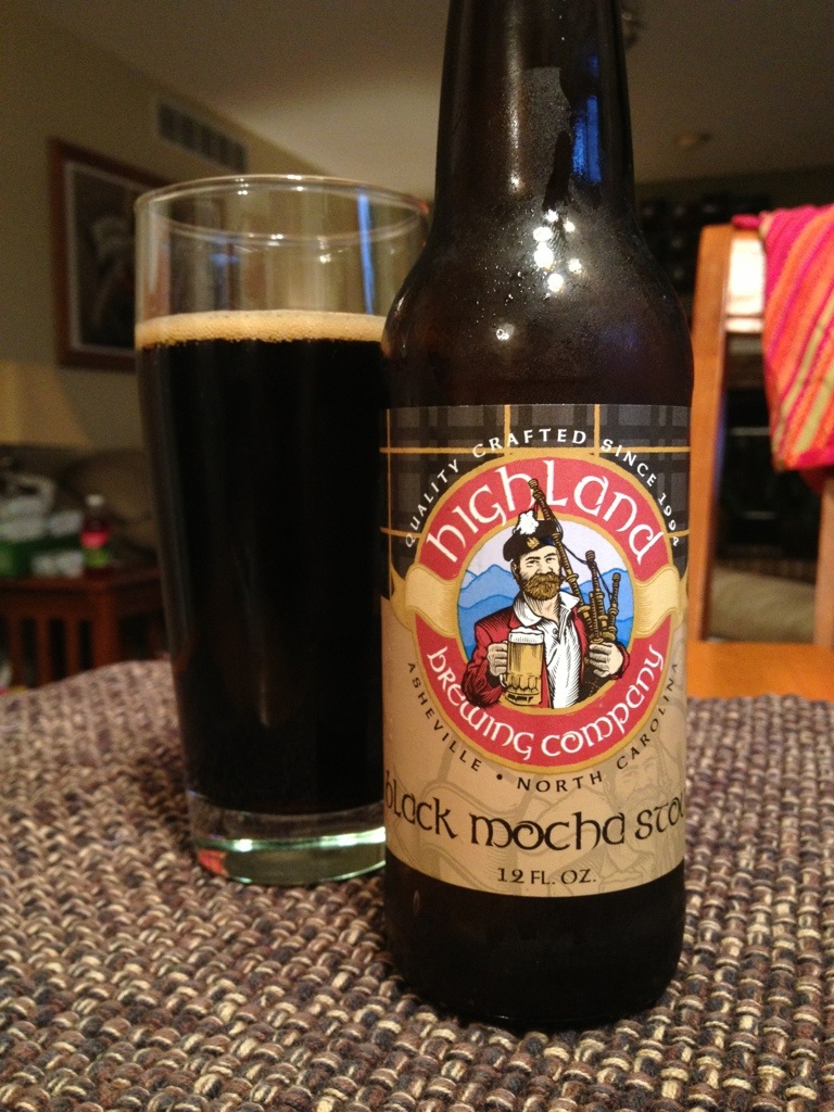 572. Highland Brewing Co. Black Mocha Stout 1000 Beers