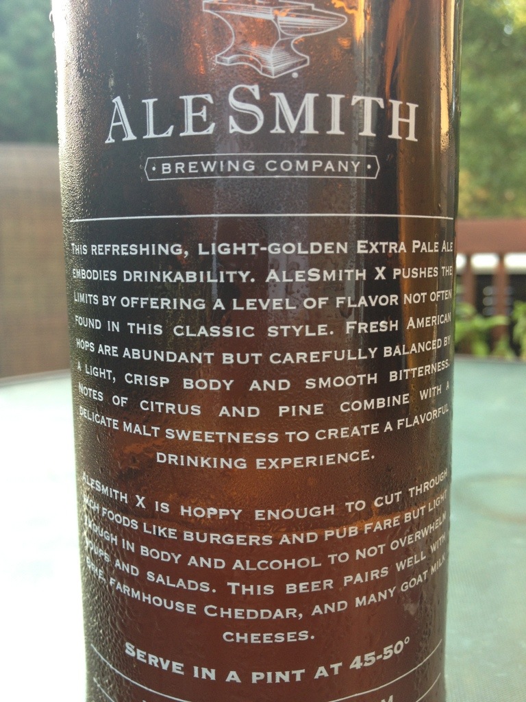 591. Alesmith Brewing X Extra Pale Ale 1000 Beers
