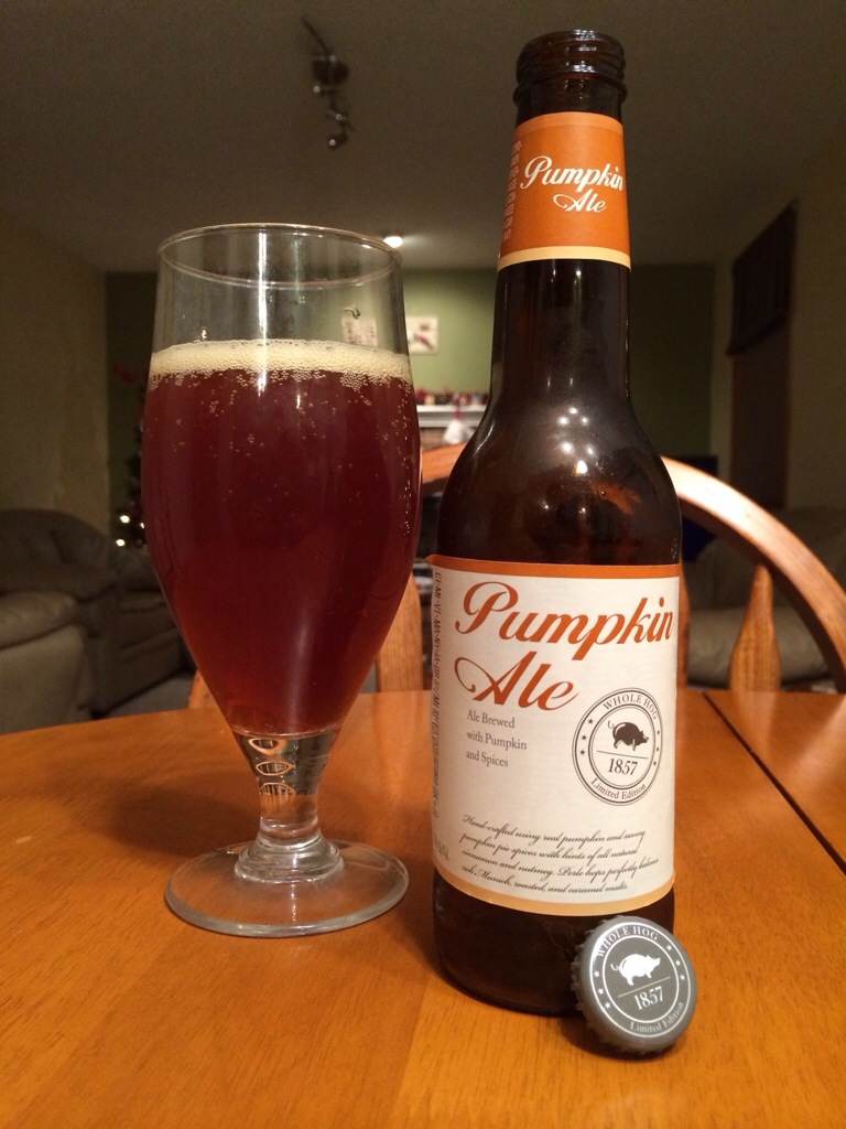 623. Stevens Point Brewery - Whole Hog Pumpkin Ale 623. Stevens Point Brewery - Whole Hog Pumpkin Ale