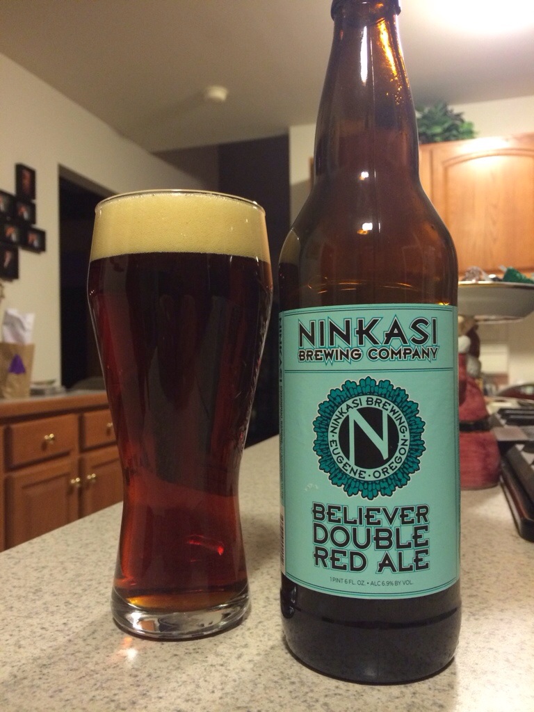 641. Ninkasi Brewing Co. Believer Double Red Ale 1000 Beers