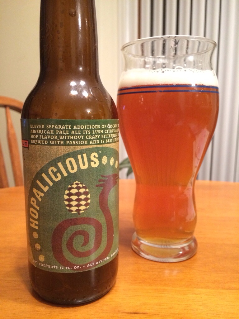 663. Ale Asylum Hopalicious American Pale Ale 1000 Beers